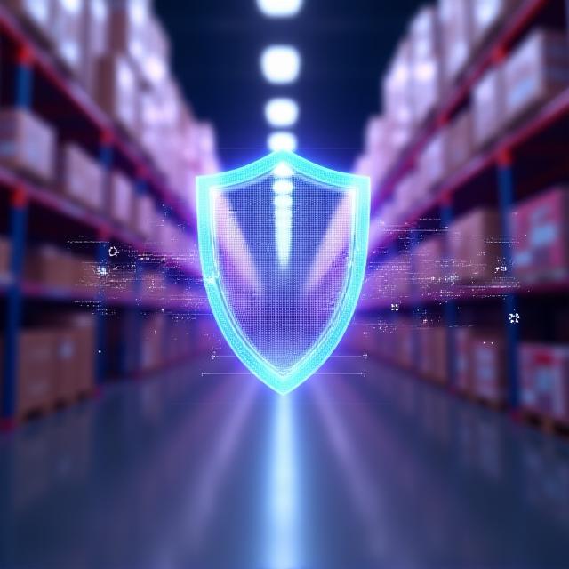 Secure data visualization for logistics